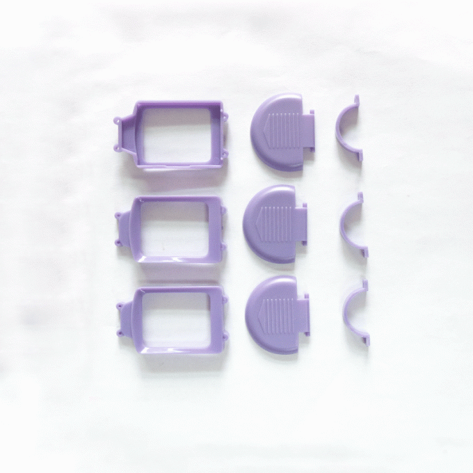 Precision Plastic Electronic Parts Mold Injection For Temperature Gun Plastic Shell 1