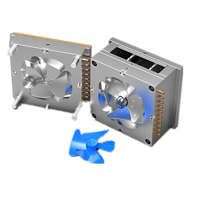 ABS Electric Fan Shaft Leaf Plastic Injection Single Cavity Mould 3 Plates